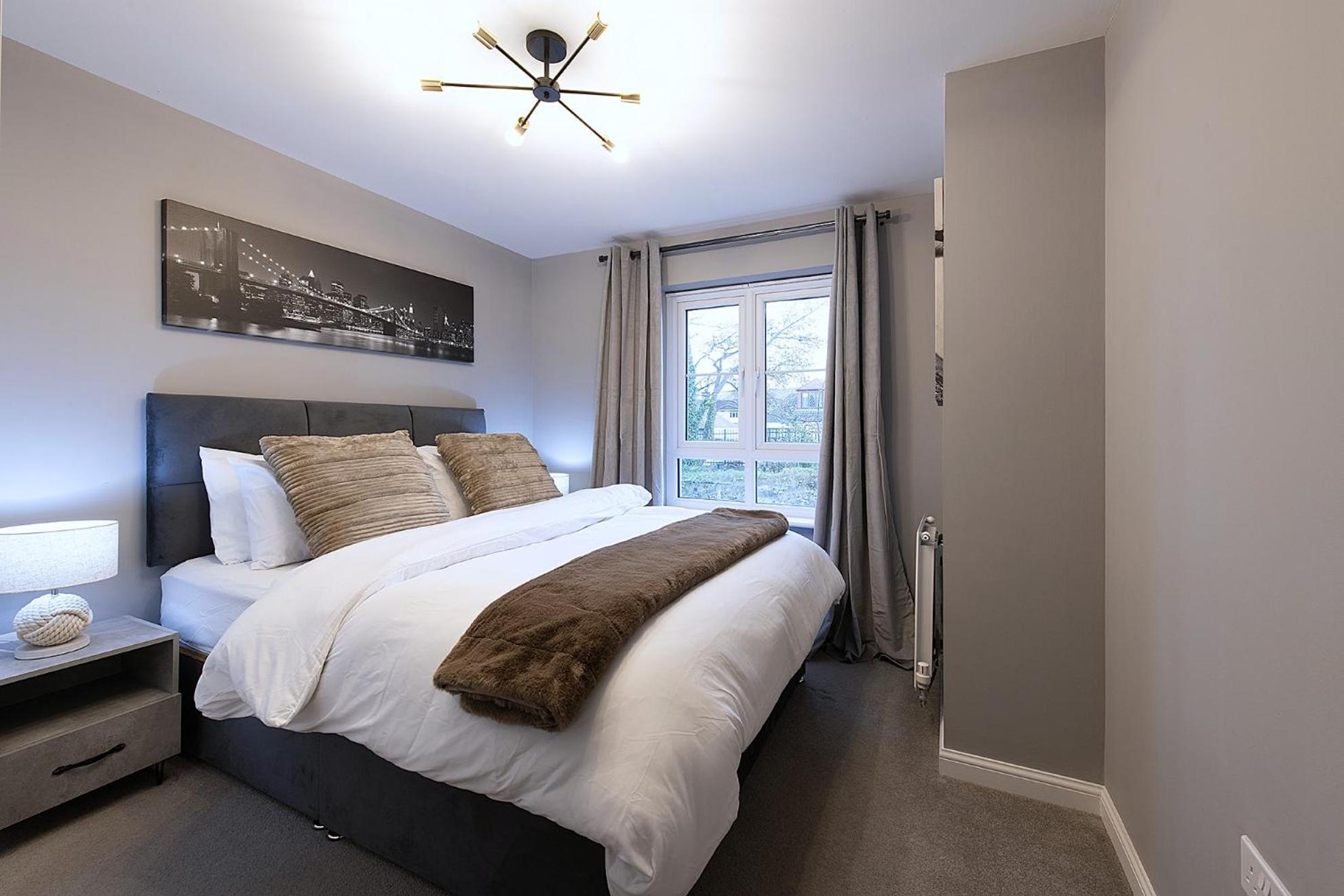 Edinburgh Luxury 4 Bedroom Townhouse With Free Parking Luaran gambar
